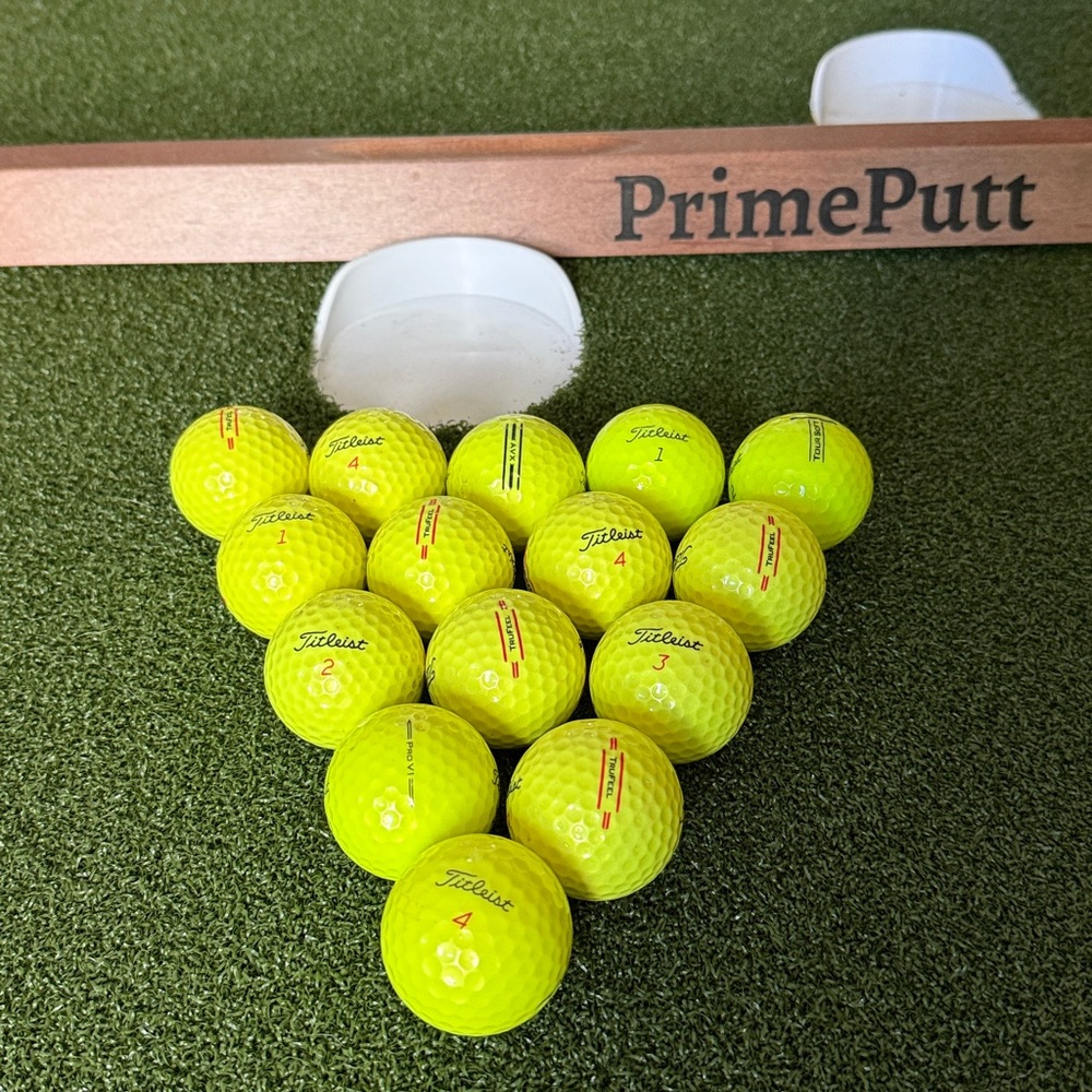 Titleist High-Vis Yellow Practice Golf Balls - Pack